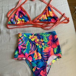 Colorful Rave wear